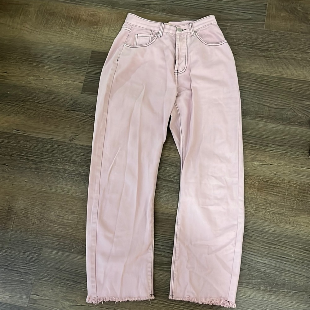 verge girl pink jeans